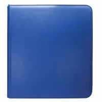 Vivid 12-Pocket Zippered PRO-Binder - Blue