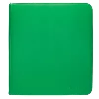 Album na karty UP Vivid 12-Pocket Zippered PRO-Binder - Green - přední strana