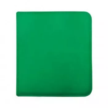 Album na karty 12-Pocket Zippered PRO-Binder - Green