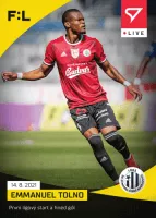 Fotbalove karty Fortuna Liga 2020-21 - Set 4. kola - emmanuel tolno