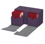 Krabice Ultimate Guard Twin Flip´n´Tray Deck Case 200+ Standard Size XenoSkin Purple