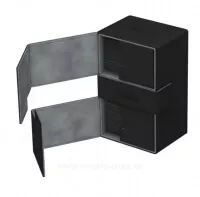 Krabice na karty Ultimate Guard Twin Flip´n´Tray Deck Case 160+ Standard Size XenoSkin Black