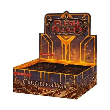 Flesh and Blood TCG - Crucible of War Unlimited Booster Box