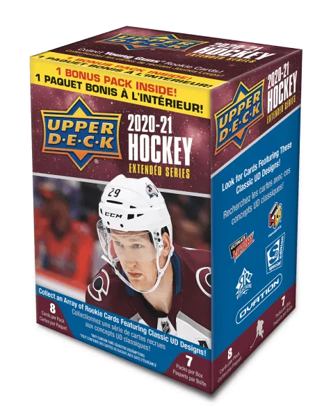 2020-2021 NHL Upper Deck Extended Series Blaster box