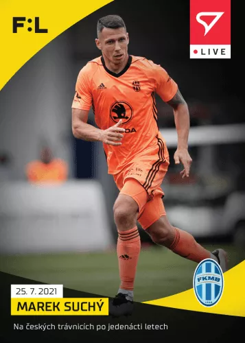 Futbalové karty Fortuna Liga 2021-22 - L-005 Marek Suchý