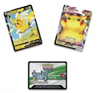 Pokemon TCG Celebrations Premium Figure Collection Pikachu VMAX karty