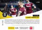 Fotbalove karty Fortuna Liga 2021-22 - L-044 Lukas Haraslin zadni strana