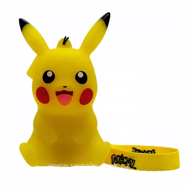 Pokémon figúrka Pikachu - svietiaci prívesok - 9 cm