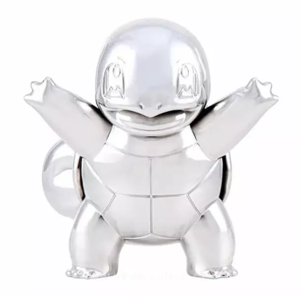 Pokémon akčná figúrka Squirtle Silver Version - 7 cm