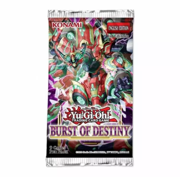 Yu-Gi-Oh Burst of Destiny Booster