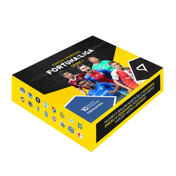 Futbalové karty Fortuna Liga 2021-22 Premium box 1. seria