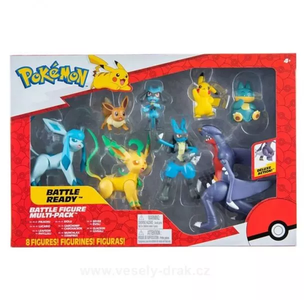 Pokémon akčné figúrky 8-Pack 5 - 11 cm