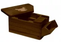 Anniversary deck box wood pokemon tcg