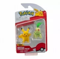 Pokémon akční figurky Pikachu a Chikorita