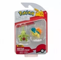 Pokémon akční figurky Larvitar a Cyndaquil
