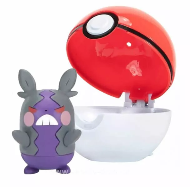 Pokémon Clip and Go Poké Ball - figurka Morpeko