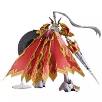 Digimon - figurka Dukemon/Gallantmon (skládací model) - zadní strana figurky