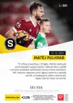 Fotbalove karty Fortuna Liga 2021-22 - L-081 Matej Pulkrab zadni strana