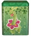 Pokemon Stacking Tin zelená - Decidueye, Eldegoss, Whimsicott a Meganium