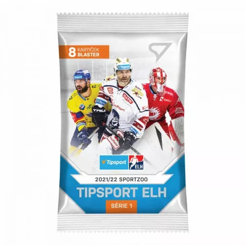 Hokejové karty Tipsport ELH 21/22 Blaster balíček 1. série