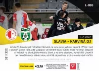L088 Fortuna liga karty live back
