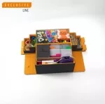 Krabice na karty a příslušenství Gamegenic - Games' Lair 600+ Black/Orange