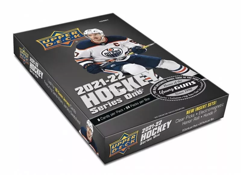 2021-22 NHL Upper Deck Series One Hobby box - hokejové karty