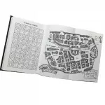 Město zlodějů - mapa