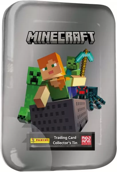Minecraft karty 2 - plechová krabička