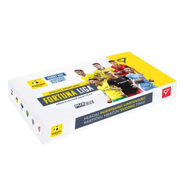 Fotbalové karty Fortuna Liga SK 2021-22 Hobby box