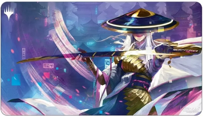 Magic hrací podložka Kamigawa Neon Dynasty - The Wandering Emperor