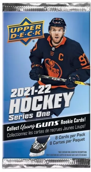 2021-22 NHL Upper Deck Series One Retail balíček - hokejové karty
