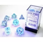 Chessex Borealis Polyhedral Icicle/Light blue