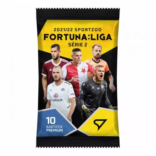 Futbalové karty Fortuna Liga 2021-22 Premium Balíček 2. seria