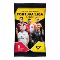 Fotbalové karty Fortuna Liga 2021-22 Retail box 2. série - balíček karet