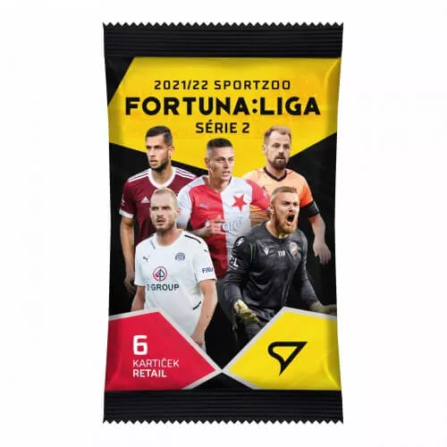 Futbalové karty Fortuna Liga 2021-22 Retail Balíček 2. seria