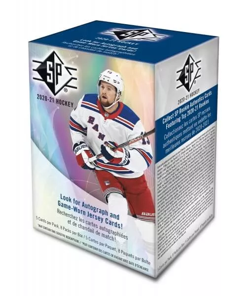 2020-21 NHL Upper Deck SP Blaster Box - hokejové karty