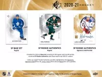 2020-21 NHL Upper Deck SP Blaster Box - obsah