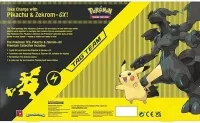 Pokémon Tag Team Pikachu &amp; Zekrom GX Premium Collection - zadní strana
