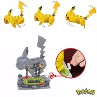 Mechanizovaná stavebnice Pokémon Mega Construx Motion Pikachu - mechanizmus pohybu