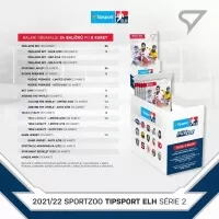 Hokejové karty Tipsport ELH 21/22 Blaster box 2. série - zastoupení karet