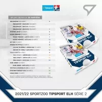 Hokejové karty Tipsport ELH 21/22 Exclusive box 2. série - zastoupení karet
