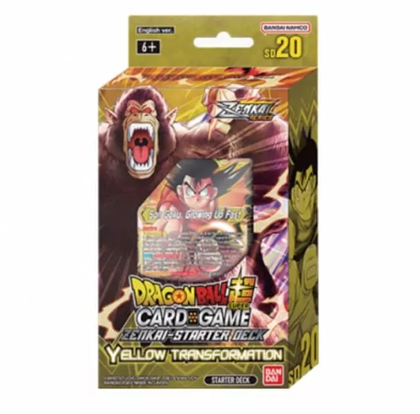 DragonBall Super Card Game Starter Deck [SD20] - Zenkai Series - Yellow Transformation