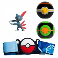  Pokémon Clip 'N' Go Poké Ball Belt Set - Dusk Ball, Luxury Ball, and Sneasel Pokémon Clip 'N' Go Poké Ball Belt Set - Dusk Ball, Luxury Ball, and Sneasel