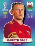 World Cup Katar 2022 - box fotbalových samolepek EN/DE - Gareth Bale