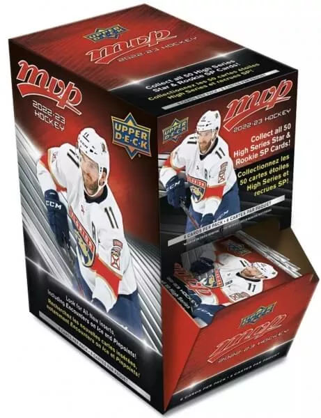 2022-23 NHL Upper Deck MVP Gravity feed BOX- hokejové karty