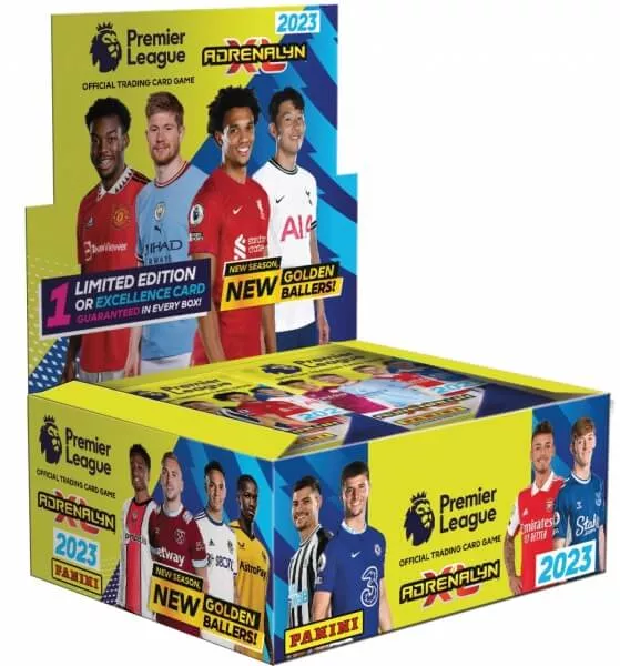 Panini Premier League 2022/2023 - booster box futbalové karty