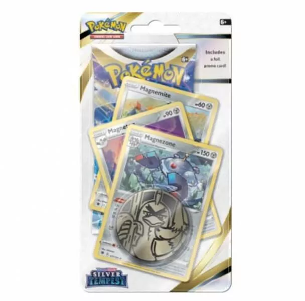 Pokémon Sword and Shield – Silver Tempest Premium Check Lane Blister - Magnezone