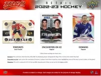 MVP Retail Box 2022-2023 hokej karty upper deck typy karet