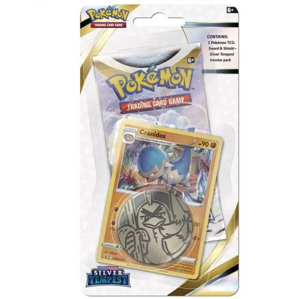 Pokémon Sword and Shield - Silver Tempest Check Lane Blister - Cranidos